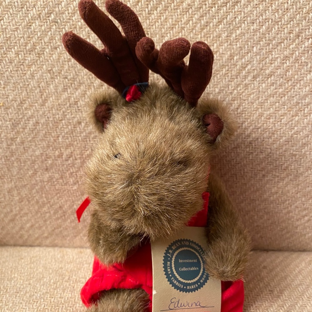 BOYDS BEARS RETIRED MOOSE EDWINA